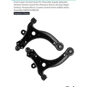 Front Lower Control Arms w/Ball Joints for Impala Grand Prix Century Regal